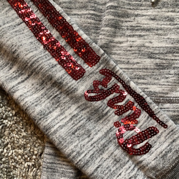 VS PINK Bling Zip Up Sweater - Picture 3 of 5